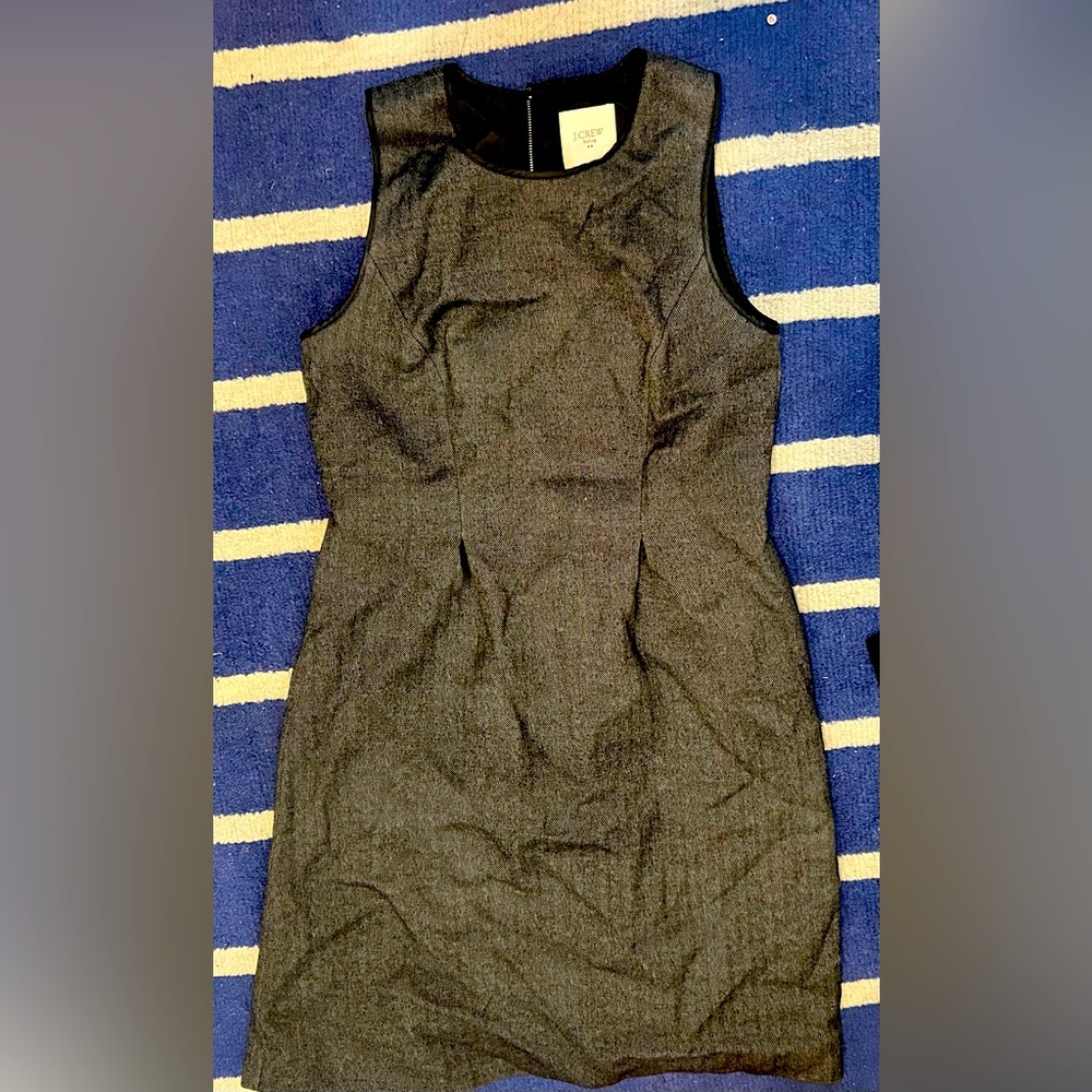 JCREW Suiting Dark Gray Dress